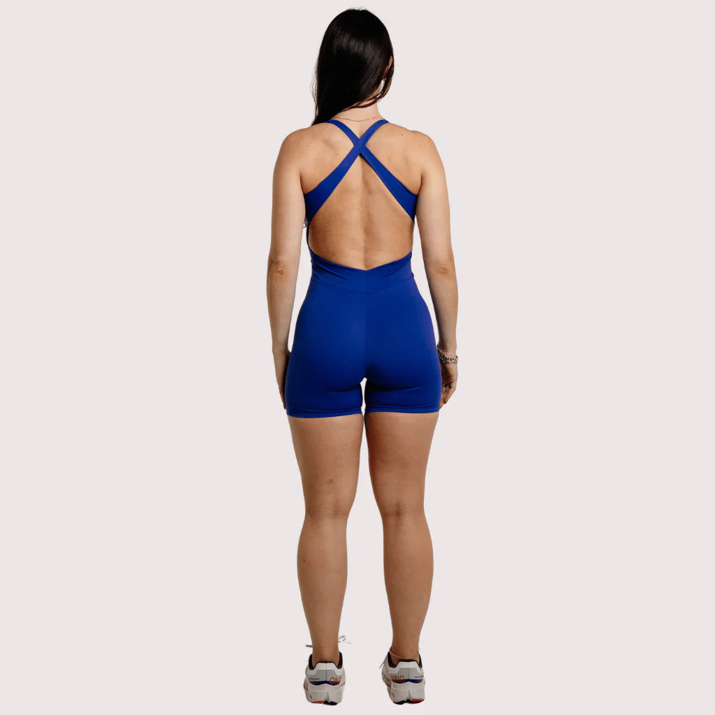 Macaquinho Lírio - Fitness Feminino - Modelo Alongado