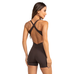 Macaquinho Lírio - Fitness Feminino - Modelo Curto